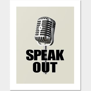 Speak Out Posters and Art